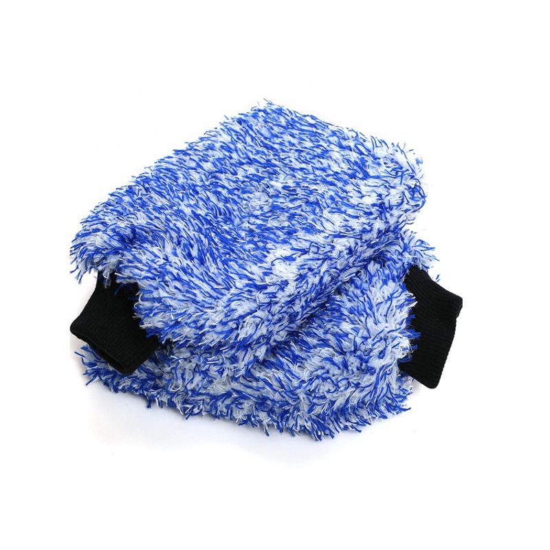 Microfiber Plash Mitt Wash Mitt